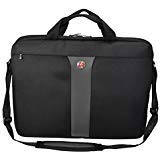 SwissGear Wenger Legacy 17" Double Zipper Slimcase Laptop Bag Black-Grey