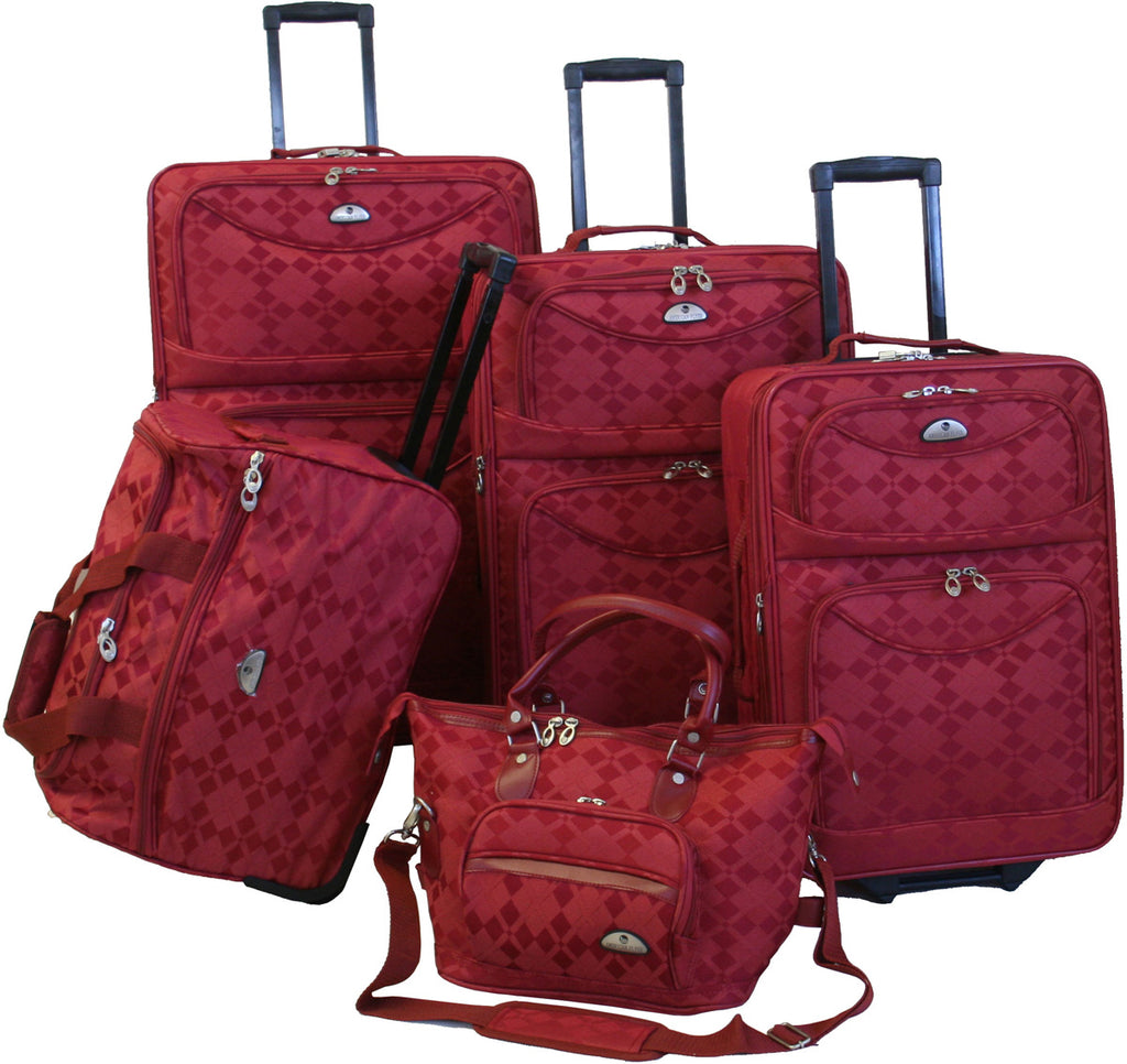 Shop American Flyer Clair 5-Piece Luggage Set – Luggage Factory