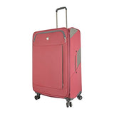 Mia Toro M1133-28In-Red Italy Viareggio Softside 28 Inch Spinner, Red