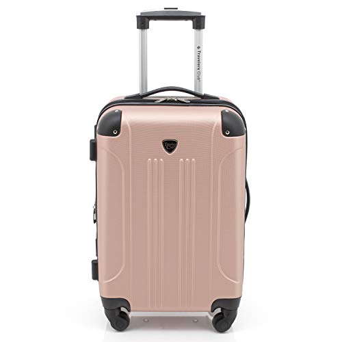 Travelers Club 3-Pc. Luggage Set Rose Gold