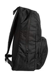 Hurley Men's U Bloke Solid Backpack, Black, One Size