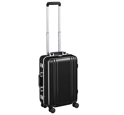 Zero Halliburton Classic Polycarbonate 2.0 19” Carry on 4-Wheel Spinner ZRF219 (BLACK)