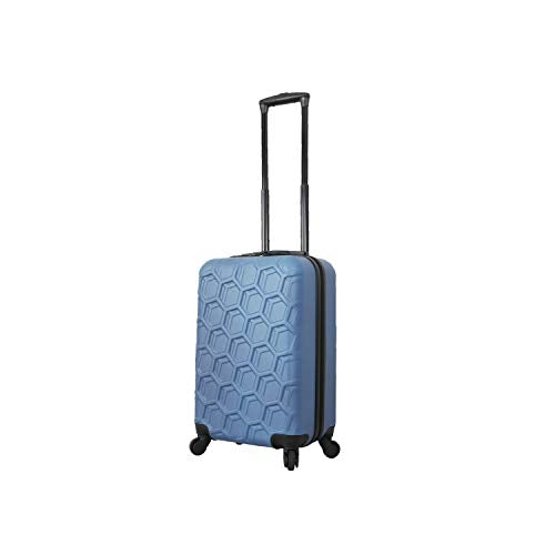StorageBud 20 inch Hardside Carry-On Expandable Luggage, Front Pocket  Luggage Set Spinner Suitcase Set, Teal