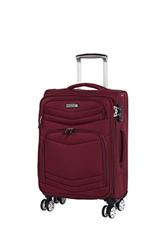 It Luggage Intrepid 22" 8 Wheel Spinner, Dark Red