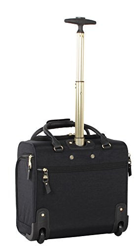 Steve Madden Designer 15 Inch Carry on Suitcase- Small Weekender