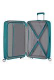 American Tourister Soundbox - Spinner Medium Expandable Suitcase, 67 cm, 81 liters, Green (Jade Green)