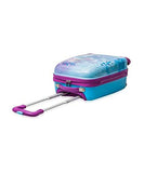 Disney Frozen Hard Side Spinner Trolley 18 Inch Luggage for Kids [Blue]