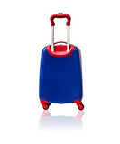 Marvel Avengers Hardshell Spinner Trolley 18 Inch Kids Luggage [Blue]