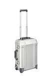 Zero Halliburton Geo Aluminum 3.0-Carry-On 2-Wheel Travel Case, Silver