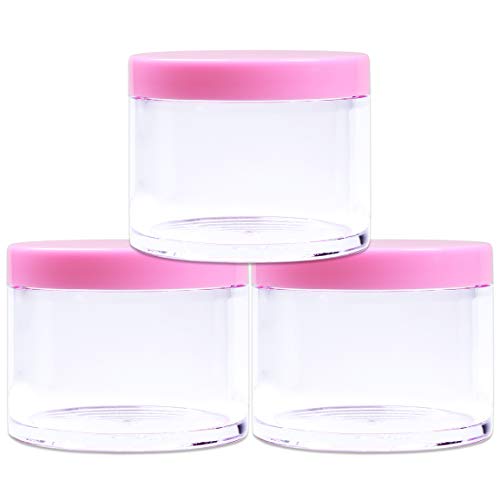 4 oz. Glass Salve Jar: Clear with White Lid