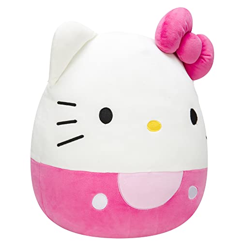 Hello Kitty Head Shaped with Pink Bow Plush Hand Bags