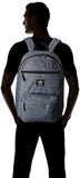 adidas Originals Unisex National Backpack, Heather Grey, ONE SIZE