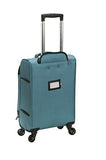 Rockland Gravity 2 Pc Light Weight Luggage Set, Turquoise