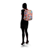 Vera Bradley Lighten Up Grand Backpack, Polyester, Hacienda Diamonds + 1.50 Power