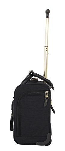 Steve Madden Designer Carry on Luggage Collection - Lightweight 20 inch Duffel Bag- Weekender Overnight Business Travel Suitcase with 2- Rolling