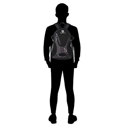 Cycling Hiking Backpack Sunhiker Water Resistant Travel Backpack  Lightweight SMALL Daypack M0714 Small Black