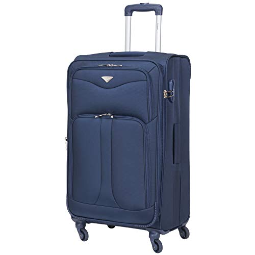 Classic Cabin Ultra Lightweight 4 Wheel Carry On SuitCase Luggage case – EK  Affinity