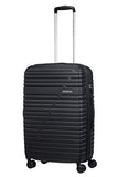 American Tourister Aero Racer Spinner 68 Expandable - 3,6 Kg Suitcase, cm, 75.5 liters, Black (Jet Black)