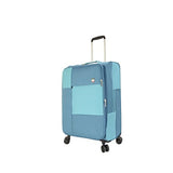 Mia Toro M1134-24In-Blu Italy Vasto Softside 24 Inch Spinner, Blue