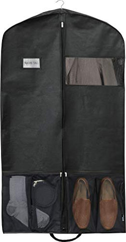 OAVQHLG3B Clearance Garment Bag Suit Bag For Closet Storage And
