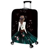 3D Wedding Dress Elasticity Luggage sets Suitcase dust cover Suitable for 18-32 inches Trolley