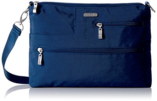 George Crossbody Purse Tech Handbag Padded Tablet Pocket Faux Blue Snake  Skin | eBay