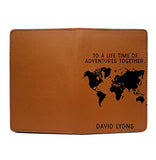 To A Lifetime Of Adventure Together - Couple Passport Cover - Set of 2