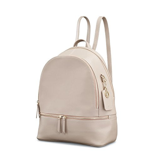 The Philos Grey Leather Backpack For Men & Women - The Jacket Maker