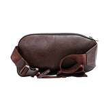 Velez Mens Genuine Colombian Leather Chest Bag Waist Bag FannyPack BumBag Belt Pouch | Koala de