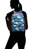 FITMYFAVO 15" Underwater World Ultralight Backpack | Bookbag | Daypack with YKK zippers for Teens &