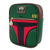 Loungefly x Star Wars Boba Fett Crossbody Bag, Green, One Size