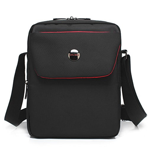 SUPFIVES Adjustable Shoulder Strap Multifunctional Neck Strap Replacement  for iPad Case Tablet Case Shoulder Messenger Bags Luggage Nylon Black