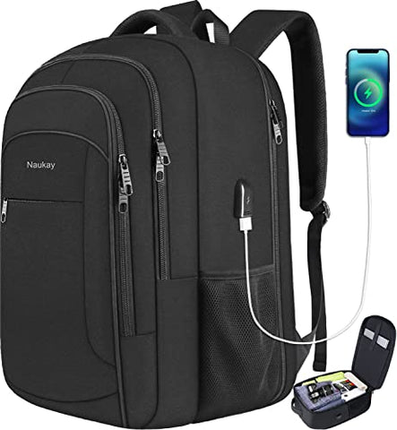 FLYMEI Bookbags for Teen Boys, Anime Cartoon Luminous Backpack with USB  Charging Port, 17 Inch Laptop Backpack for Men, School Backpack for