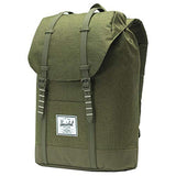 Herschel Retreat Backpack Crosshatch/Olive Night, One Size