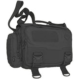 HAZARD 4 Sherman Laptop-Messenger Brief, Black