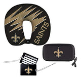 NFL New Orleans Saints 4-Piece Travel Set, 13" x 3" x 12"