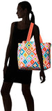 Vera Bradley Lighten Up Drawstring Family Tote, Microfiber, Hacienda Diamonds + 1.50 Power