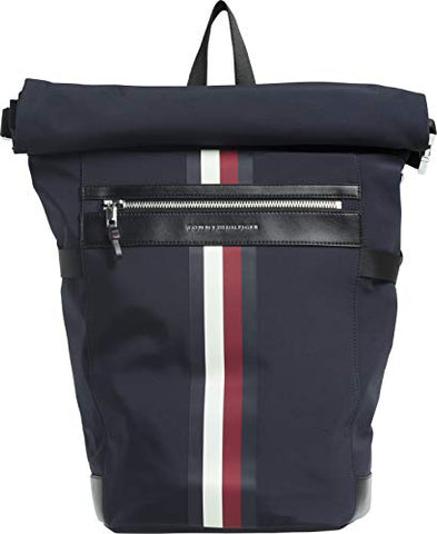 Tommy Hilfiger Elevated Roll Stripe Backpack One Size Tommy Navy
