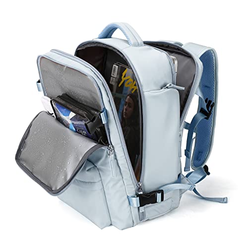 School Backpack with USB Charging Port Anti-Theft Large Sports Travel Bag Girls Bookbag Schoolbag