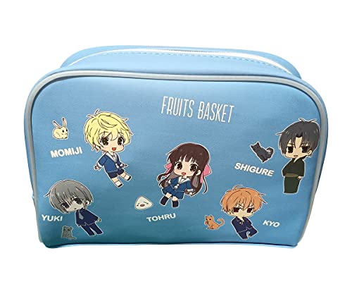 Anime Makeup Bag Travel Cosmetic Cool Gifts for Anime Lovers Kawaii Makeup  Bag Anime Lover Gifts Anime Fans Gift for Girls Women for Birthday Gifts