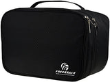 Travel Organizer Underwear Bag - Large Double Layer Packing Storage Bag - Fits Large Bra, Socks,