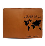 To A Lifetime Of Adventure Together - Couple Passport Cover - Set of 2