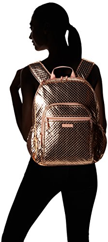 Vera Bradley Iconic Campus Backpack - Rose Gold Shimmer
