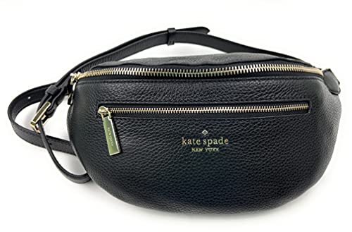 New Kate Spade Leila Shoulder Bag Pebble Leather Black