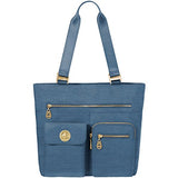 Baggallini Tulum Tote, Slate Blue