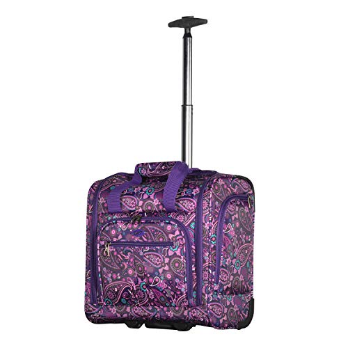 London fog purple hotsell paisley luggage