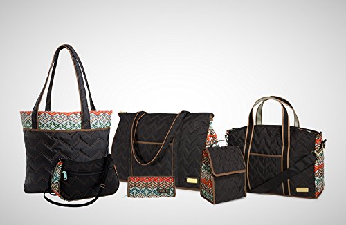 Shop Cinda B. Signature Tote, Ravinia Black – Luggage Factory