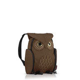 Darling'S Owl Water Resistant Lightweight Backpack - Small - Chocolate