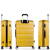 Itaca Elba Suitcase 71 centimeters 92 Yellow (Mostaza)