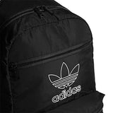 adidas Originals Originals National 3-stripes Backpack, Black/White, One Size